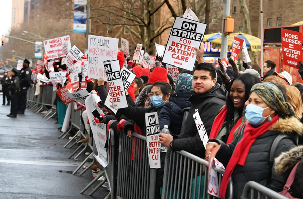 Healthcare Workers Walked Out 28 Times This Year